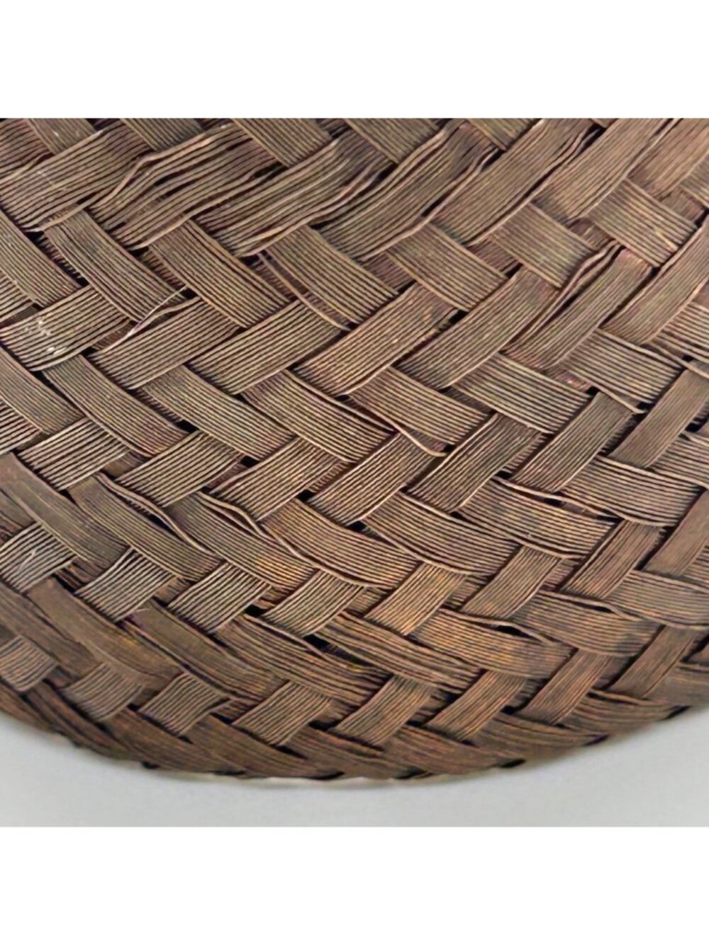 Sarah Cavender Metalworks Woven Copper-tone Cuff Bracelet Wide Design Handmade - Picture 6 of 11